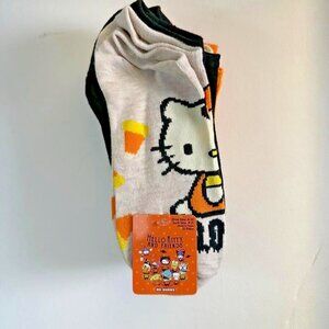 Womens Hello Kitty 12 Pairs‎ Halloween No Show Socks